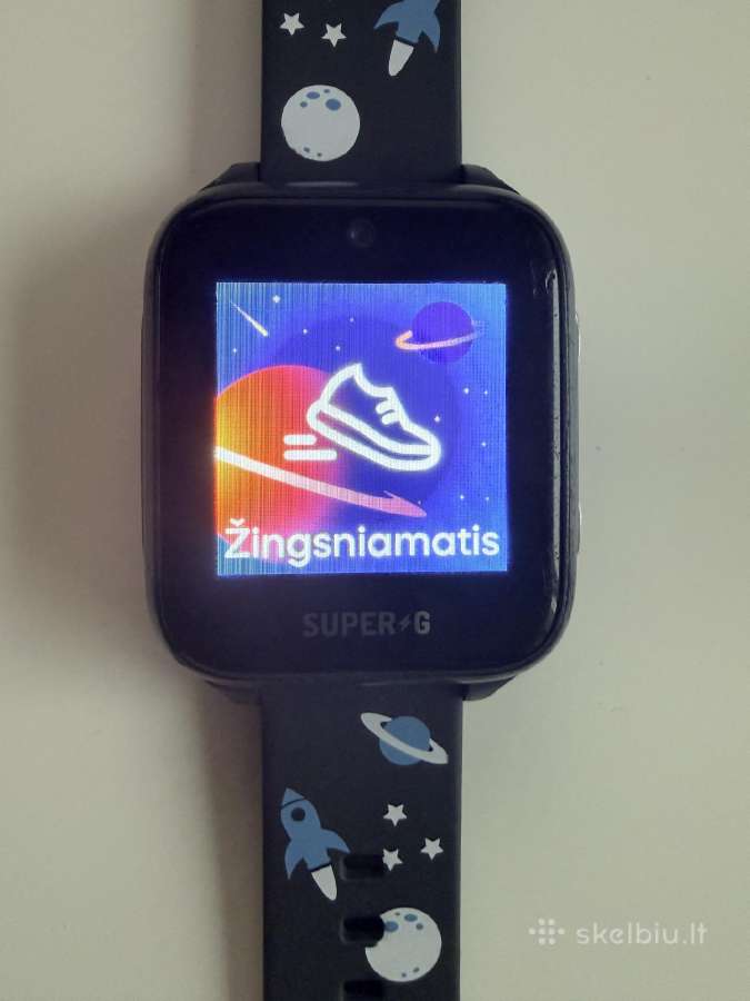 Super-g Active Pro vaikiškas GPS laikrodis - nuotraukos Nr. 7