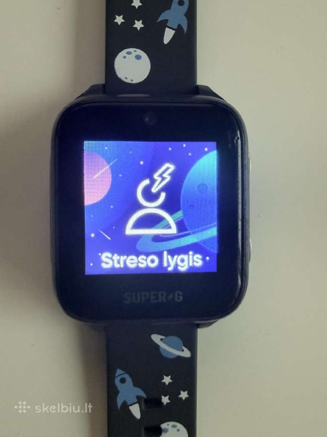 Super-g Active Pro vaikiškas GPS laikrodis - nuotraukos Nr. 8