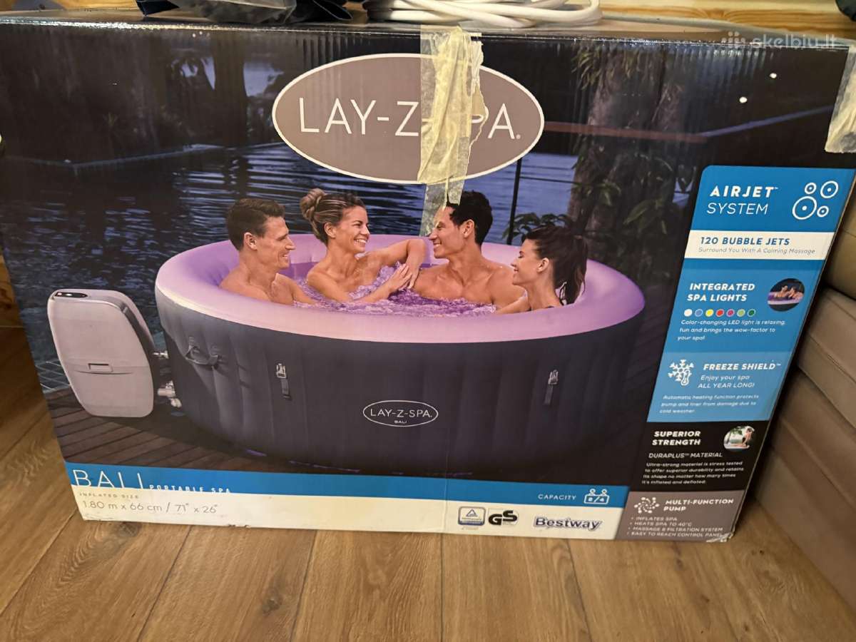 Lay-z-spa Bali Airjet Bestway sūkurinė vonia - nuotraukos Nr. 2