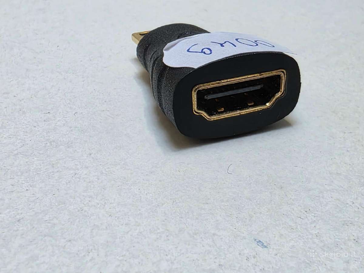 Hmdi (female) to mini Hdmi (male) adapteris 0049 - nuotraukos Nr. 2