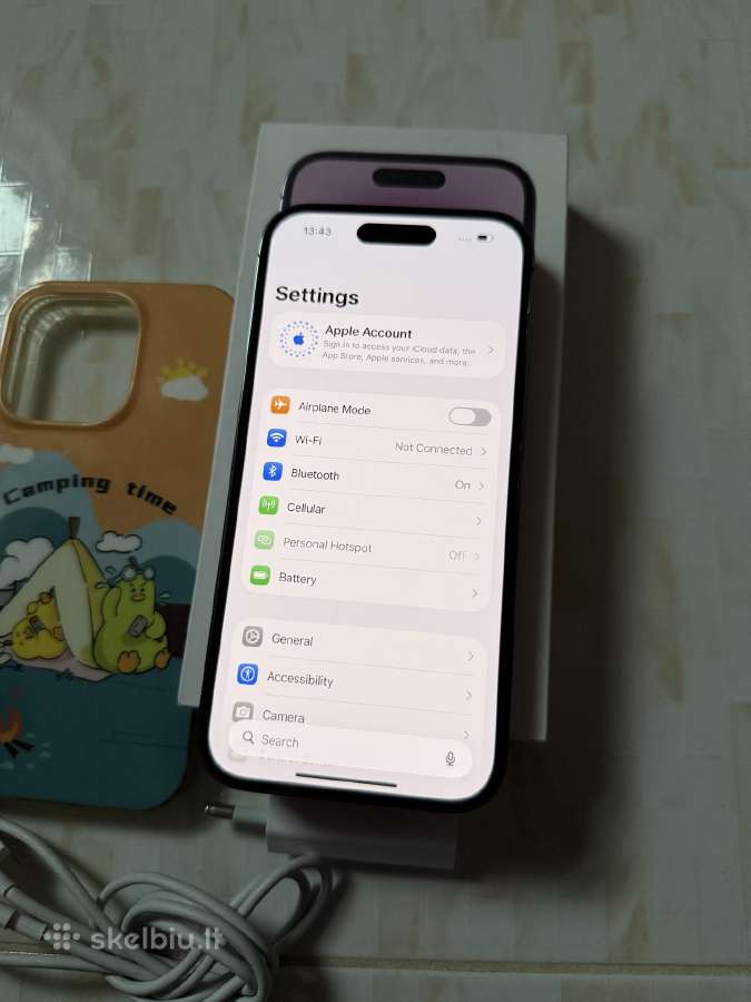 iPhone 14 Pro 256gb Purple - nuotraukos Nr. 4