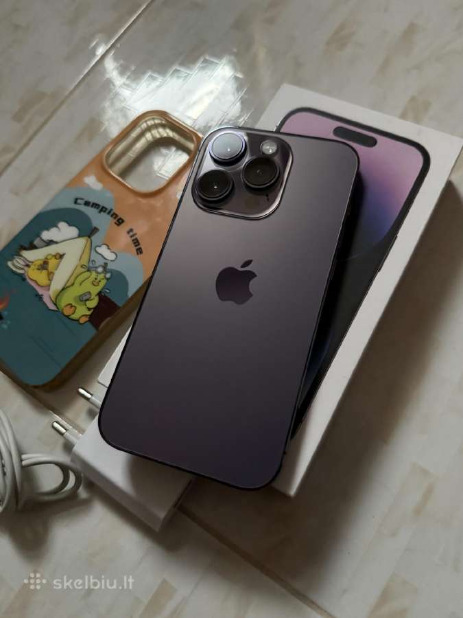 iPhone 14 Pro 256gb Purple - nuotraukos Nr. 6