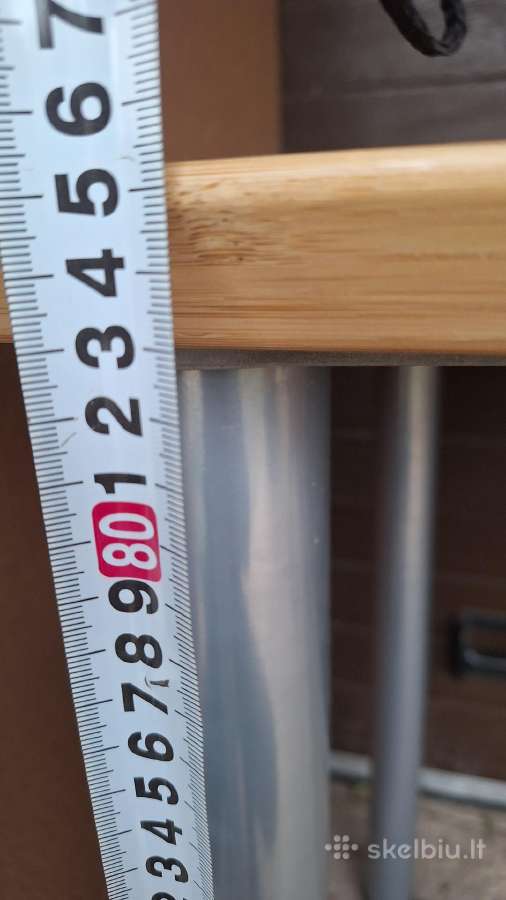 Ikea Anfallare 140x65x85 bambuko stalas - nuotraukos Nr. 5
