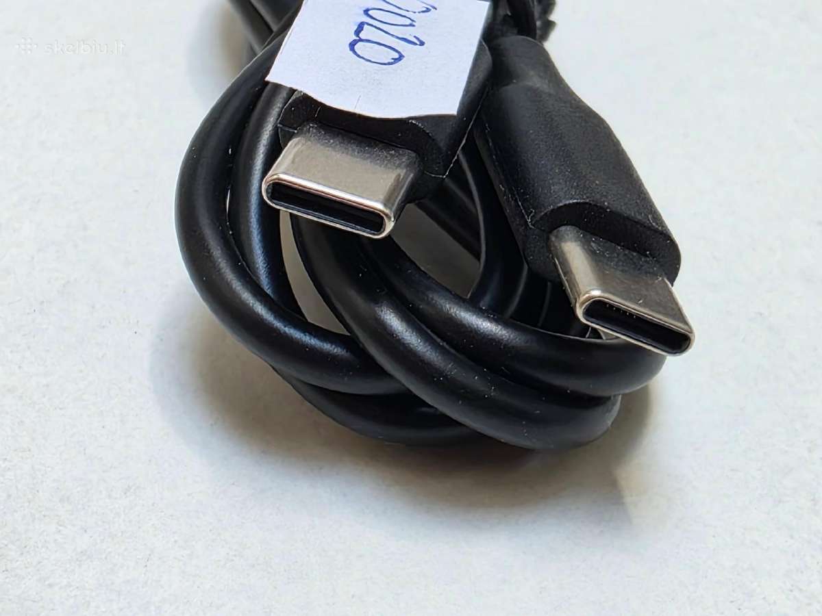 Usb-c (male) to Usb-c (male) 1,0 m Usb2.0 Na - nuotraukos Nr. 2