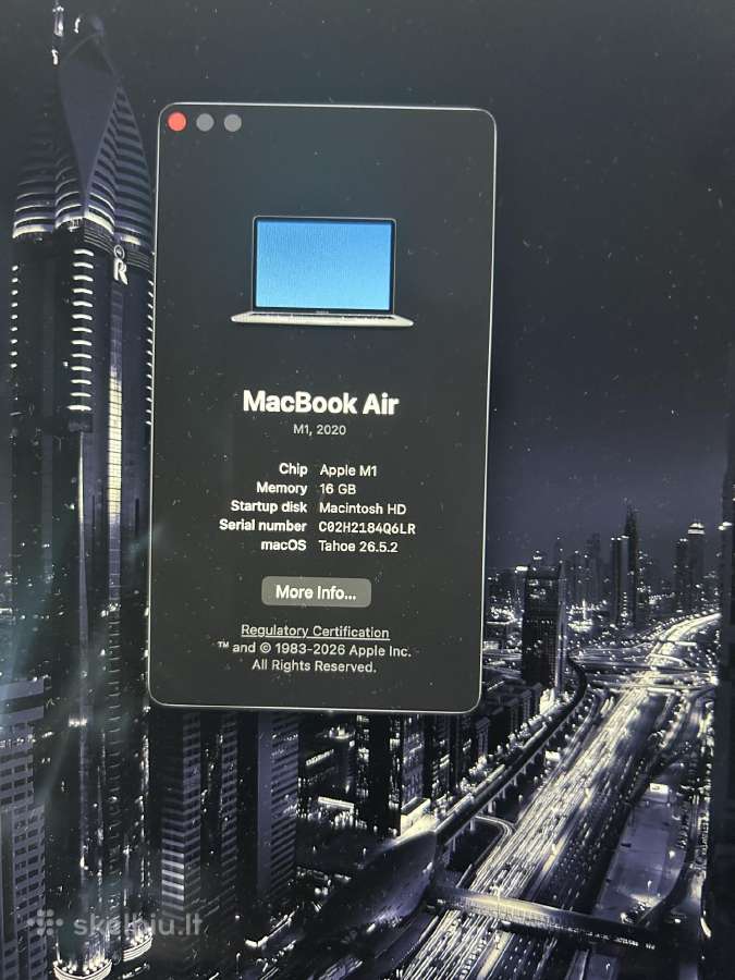 MacBook Air m1 - nuotraukos Nr. 5