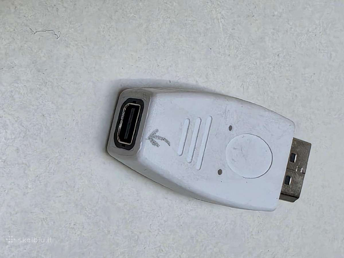 Displayport (male) to mini Displayport (female) ad - nuotraukos Nr. 3