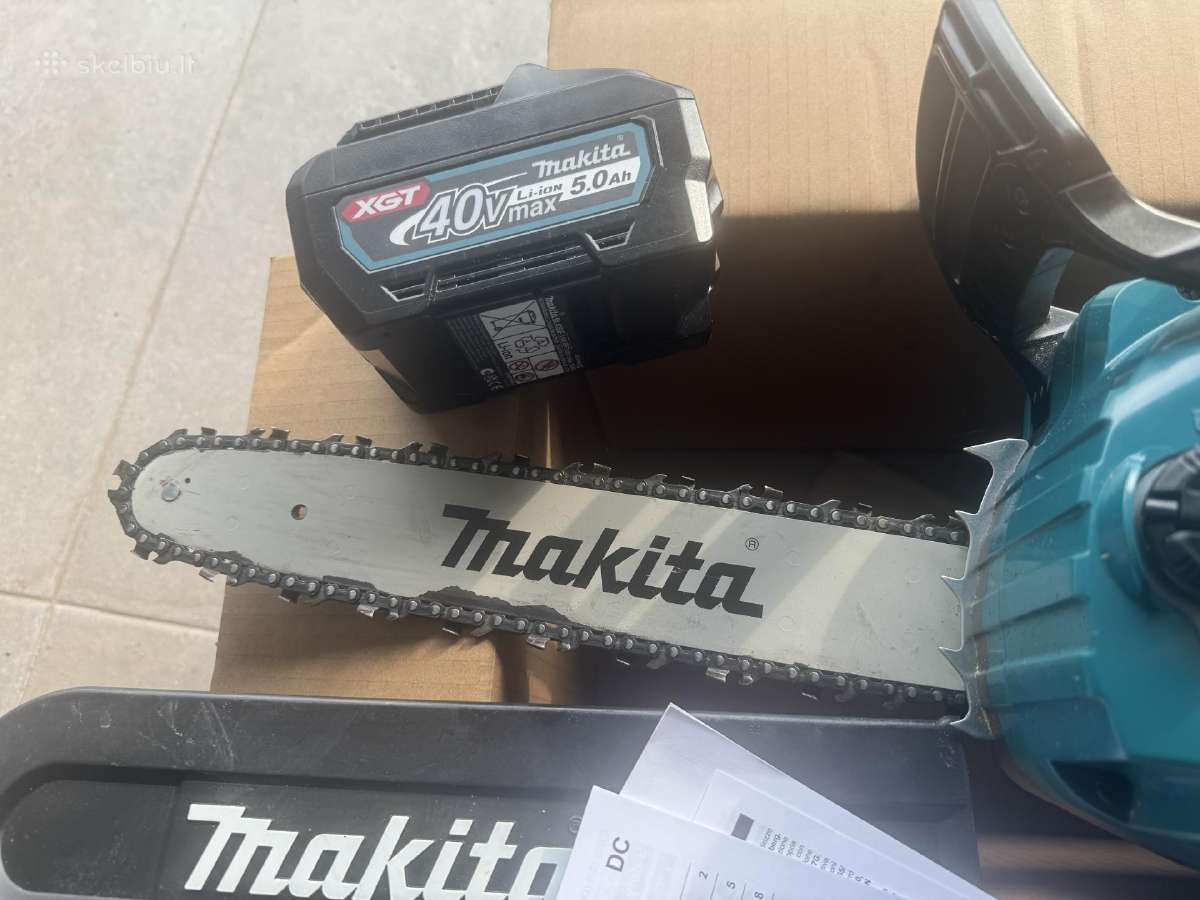Makita Xgt 40v+5.0 Ah akum + įkroviklis - nuotraukos Nr. 2