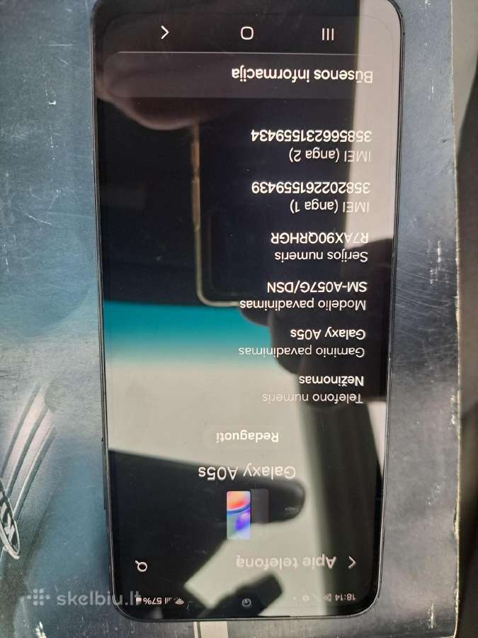 Samsung Galaxy A05s 64 GB - nuotraukos Nr. 4