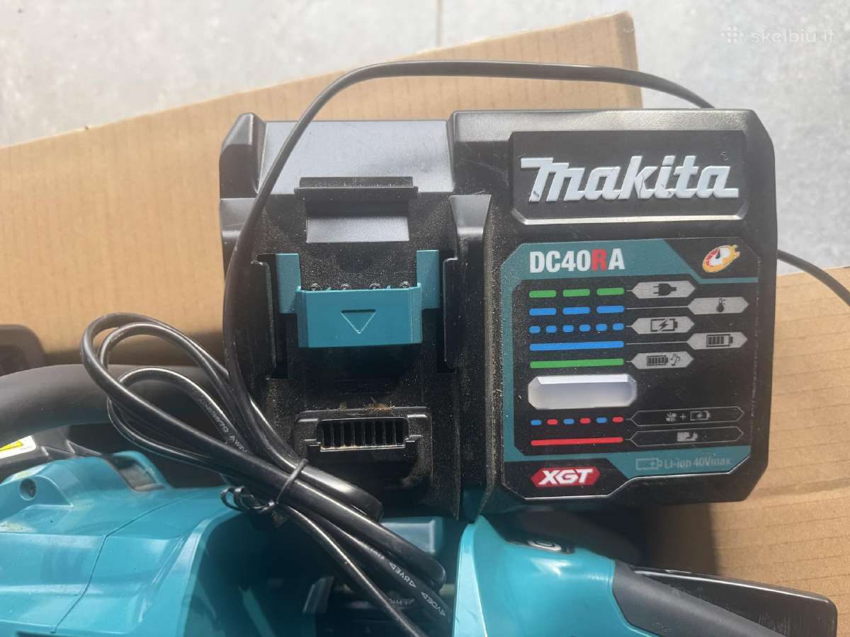 Makita Xgt 40v+5.0 Ah akum + įkroviklis - nuotraukos Nr. 3