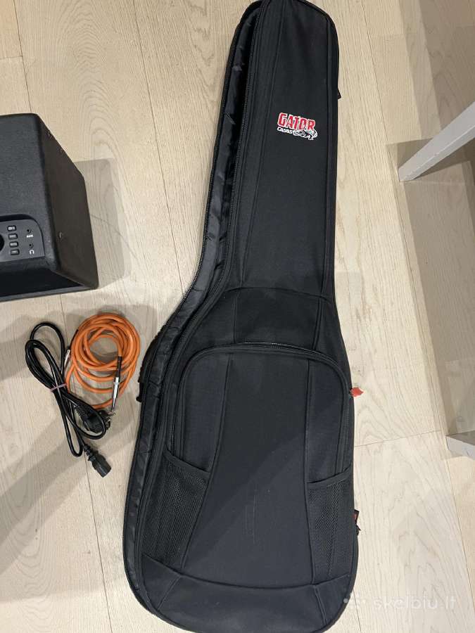 Squier Stratocaster gitara + Fender Mustang Gt40 - nuotraukos Nr. 3