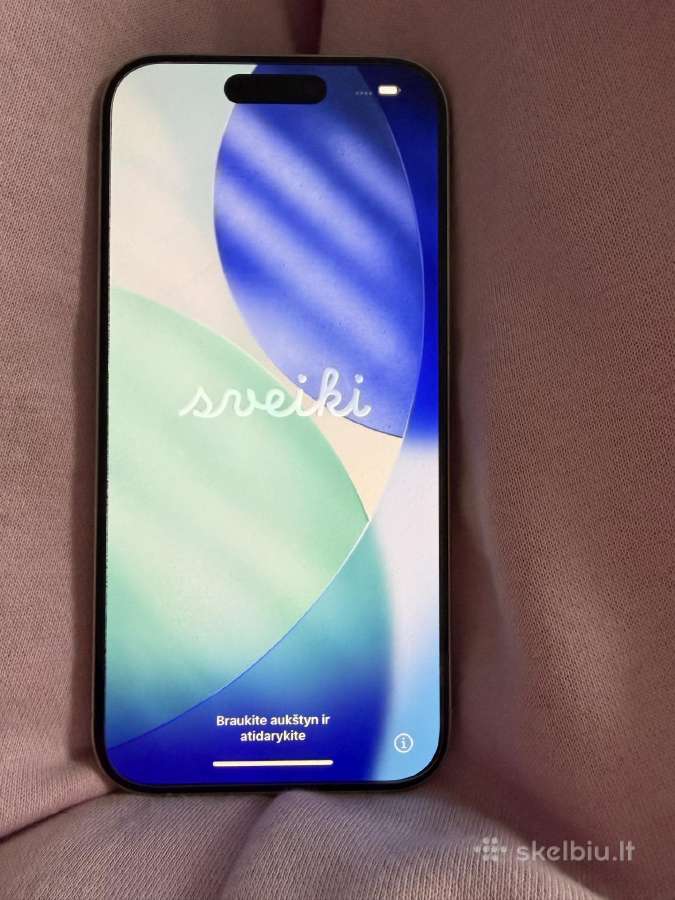 iPhone 15 pro 128 GB - nuotraukos Nr. 2