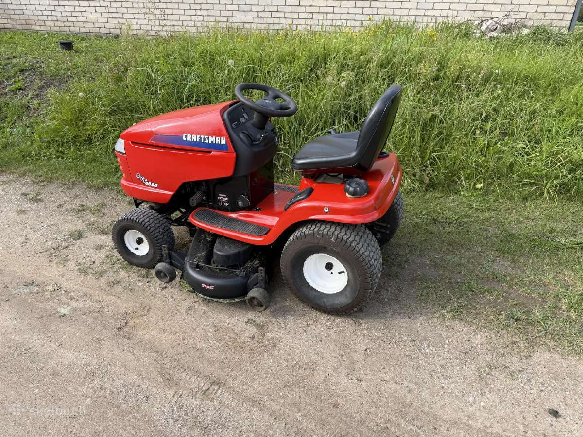 Galingas Craftsman sodo traktoriukas - nuotraukos Nr. 2