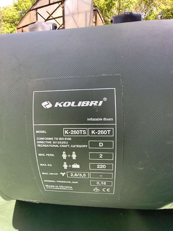 Kolibri K-260t + Haswing opsian 40lbs + priedai - nuotraukos Nr. 6