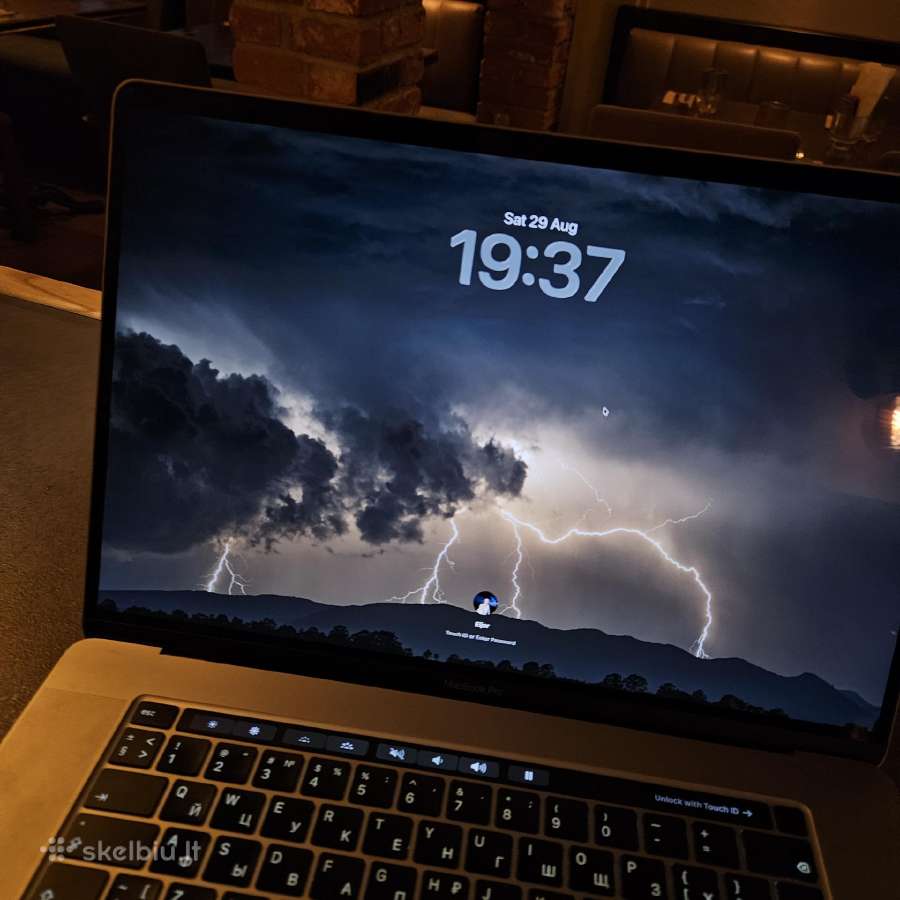 Keičiu / MacBook Pro 2019, 16'/1tb/16gb - nuotraukos Nr. 2