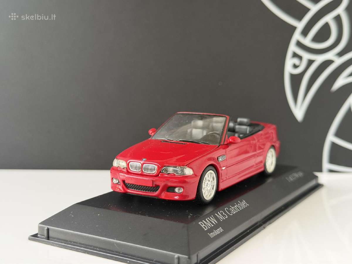 Bmw M3 Cabriolet 1:43 - nuotraukos Nr. 3