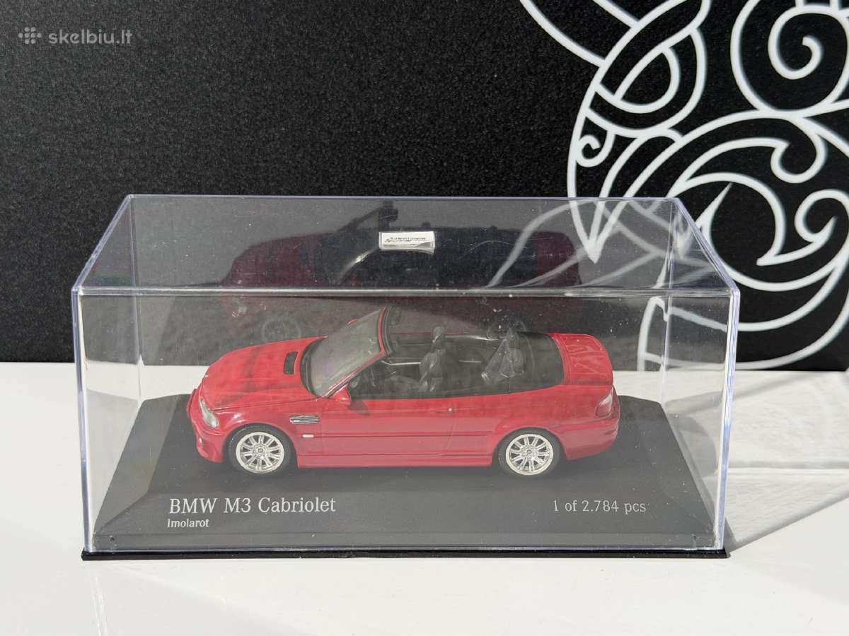 Bmw M3 Cabriolet 1:43 - nuotraukos Nr. 7