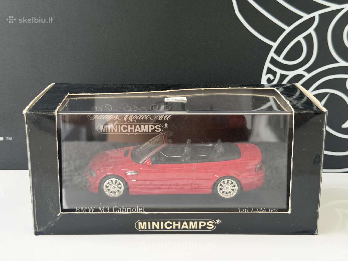 Bmw M3 Cabriolet 1:43 - nuotraukos Nr. 8
