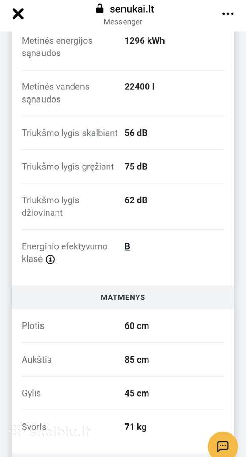 Skalbyklė džiovyklė Samsung - nuotraukos Nr. 7
