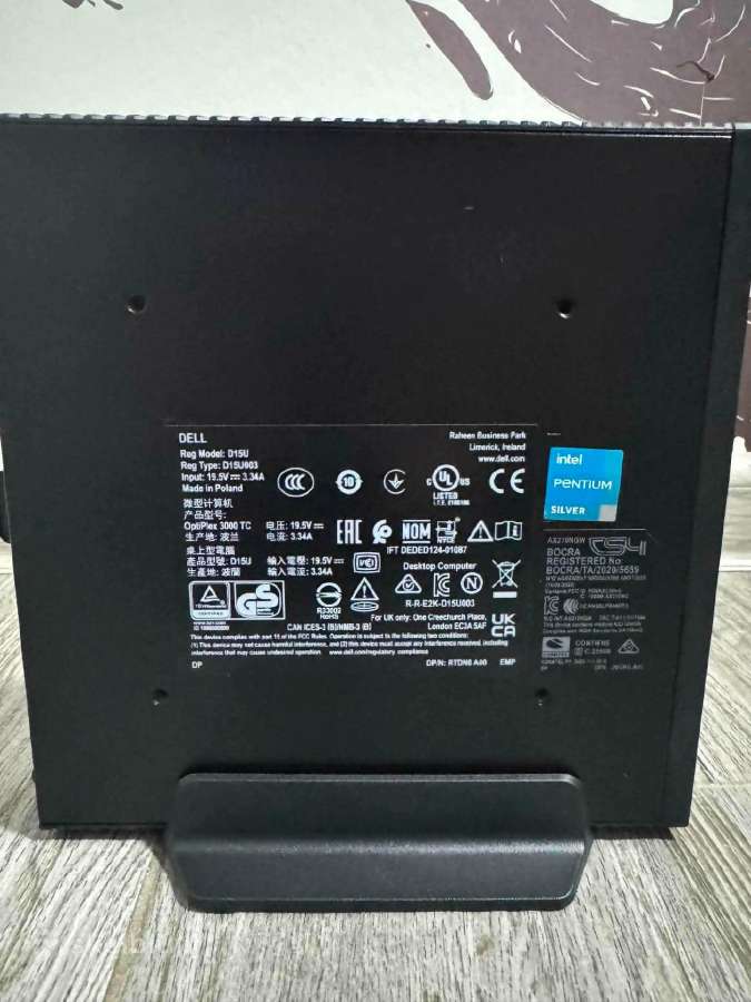 Parduodamas Dell Optiplex 3000 Thin Client kompiut - nuotraukos Nr. 4