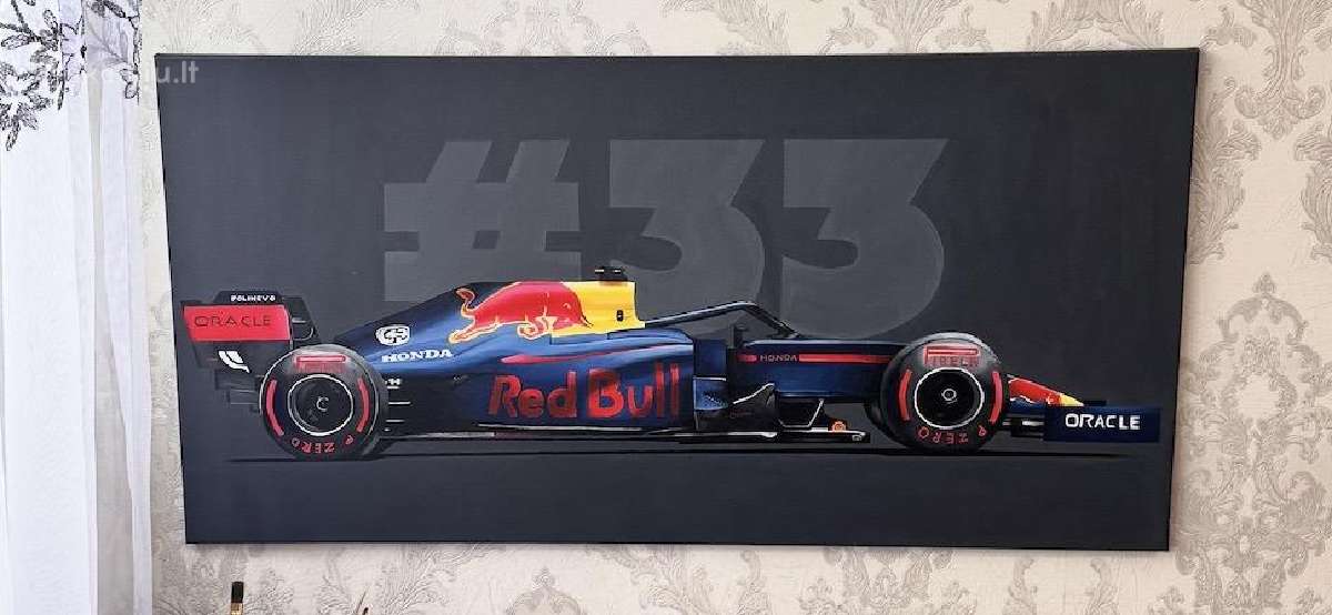 Rankomis tapytas „Red Bull Racing“ - nuotraukos Nr. 2