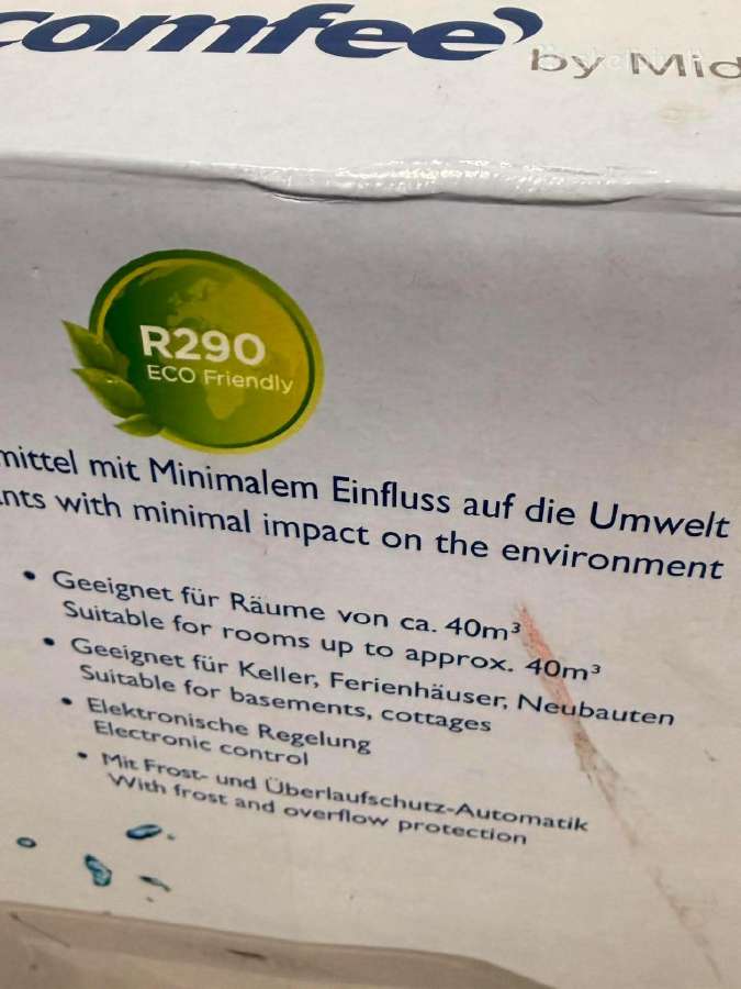 Naujas oro sausintuvas Comfee Mddn-10den7 (10l/24h - nuotraukos Nr. 4
