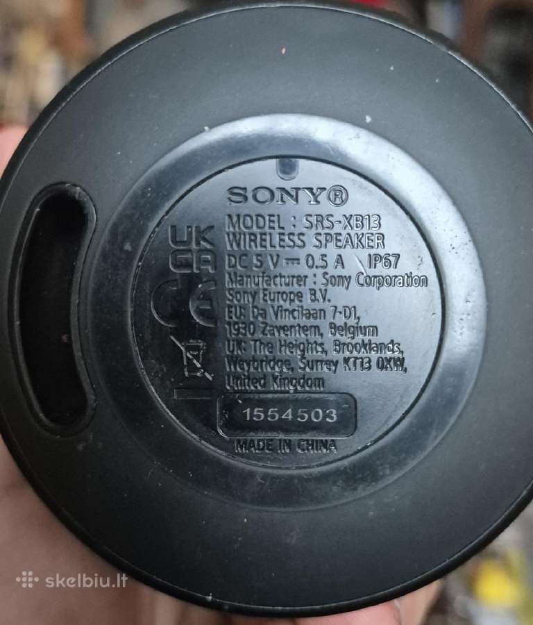 Sony kolonėlė - nuotraukos Nr. 2