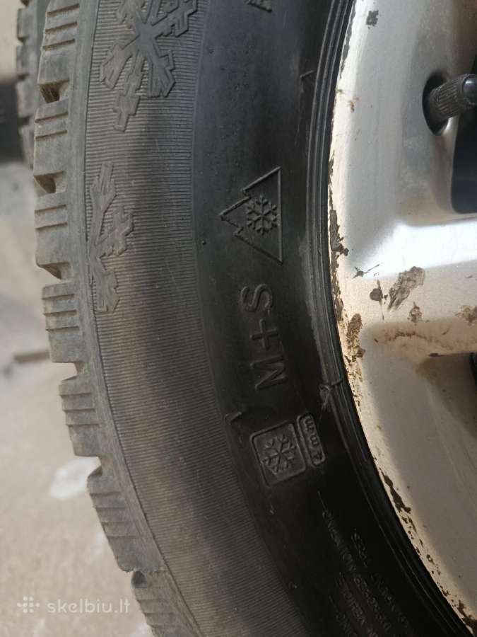 Žiemines padangos 205/55 R16 su ratlankais - nuotraukos Nr. 4