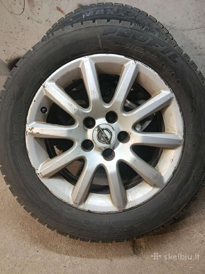 Žiemines padangos 205/55 R16 su ratlankais - nuotraukos Nr. 5