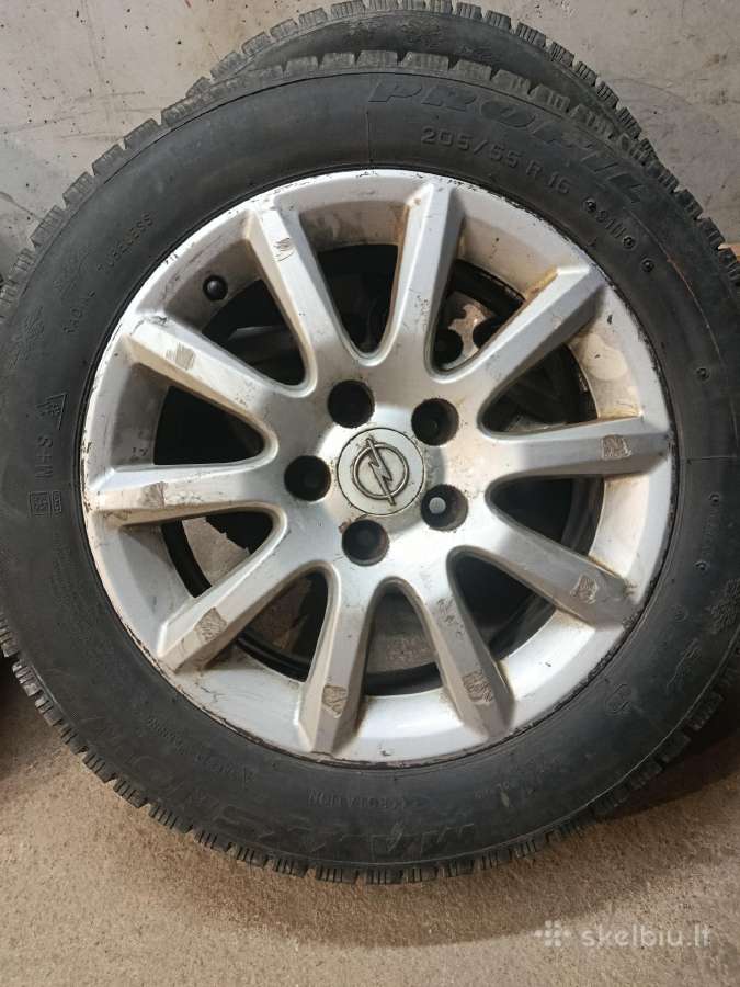 Žiemines padangos 205/55 R16 su ratlankais - nuotraukos Nr. 6