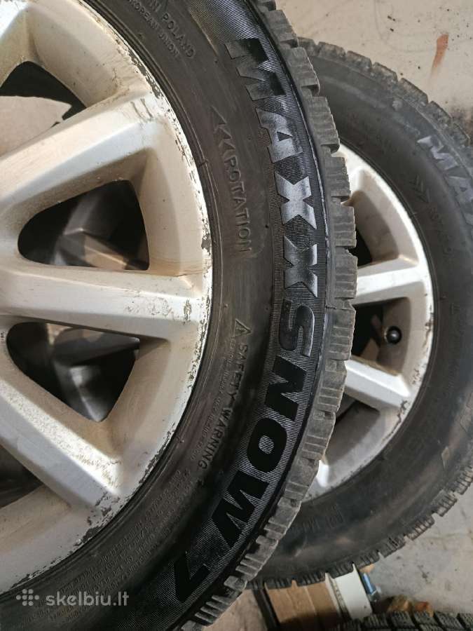 Žiemines padangos 205/55 R16 su ratlankais - nuotraukos Nr. 9