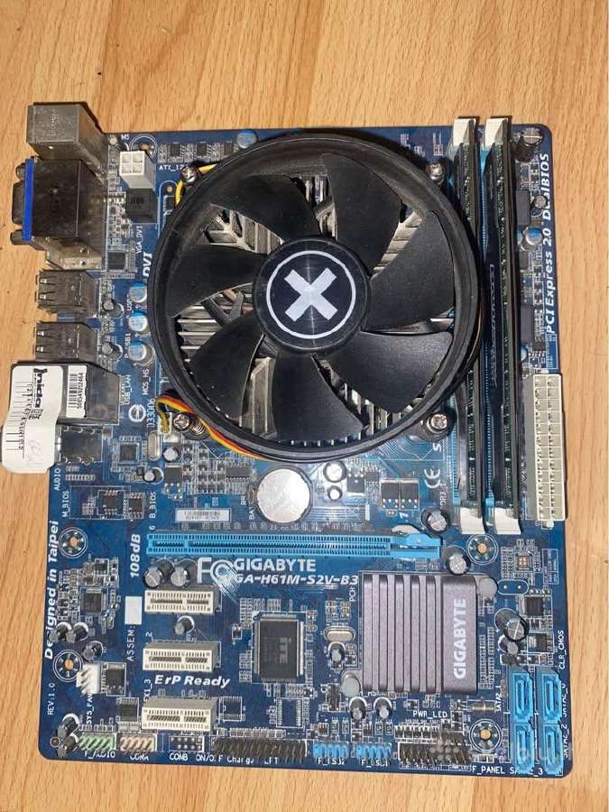 Asus B75m Plus Motinine + Cpu - nuotraukos Nr. 2