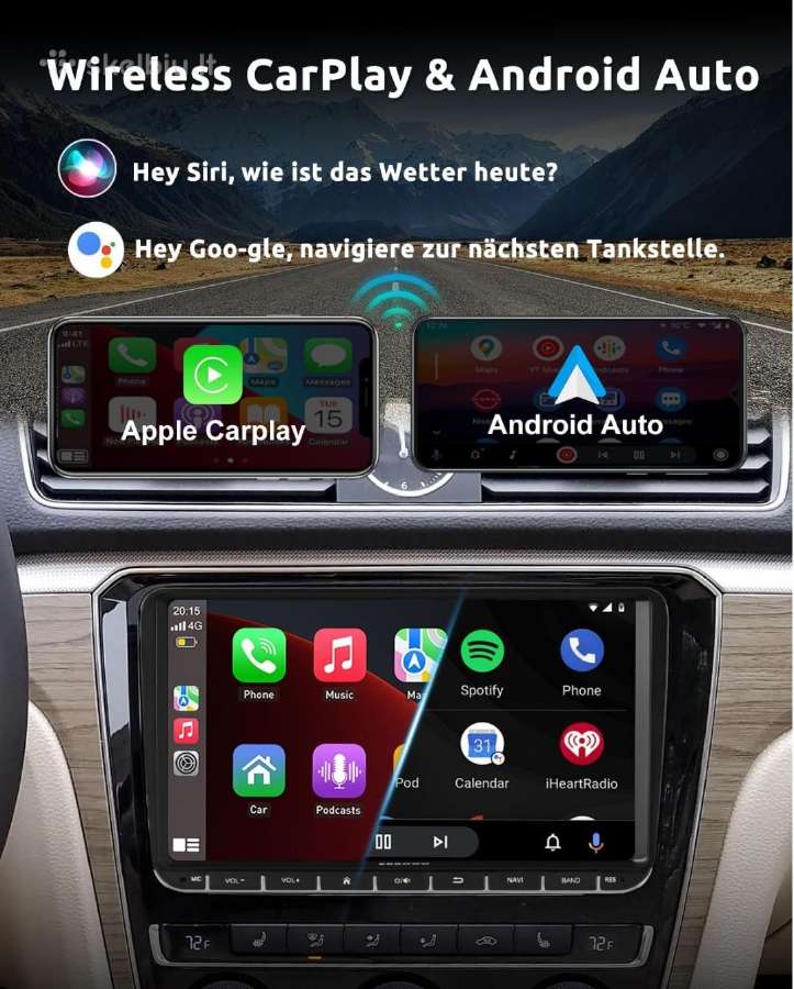 VW, Škoda, Seat android multimedia Essggo,4-64 - nuotraukos Nr. 3