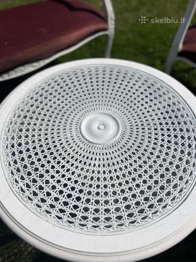 Vintažinis svetainės baldų komplektas - nuotraukos Nr. 10