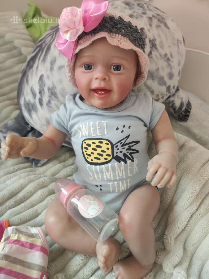 Nereali reborn tikroviška didelė lele Sunki nelen - nuotraukos Nr. 4