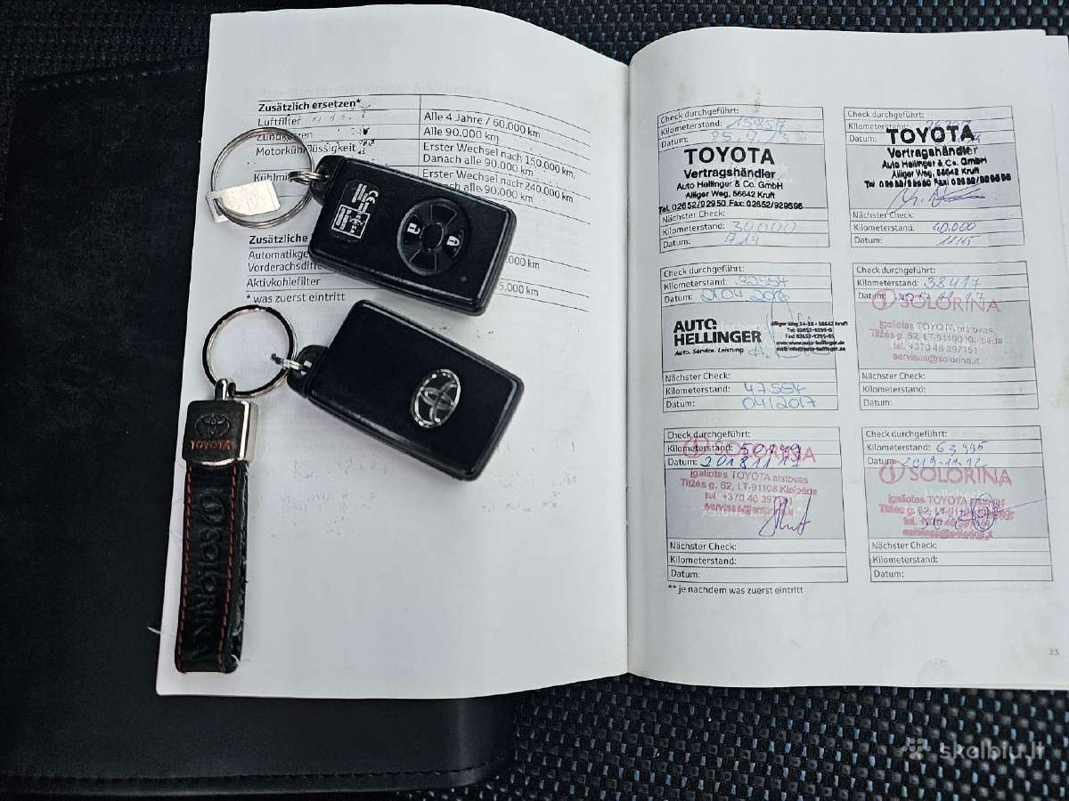 Toyota Auris - nuotraukos Nr. 16