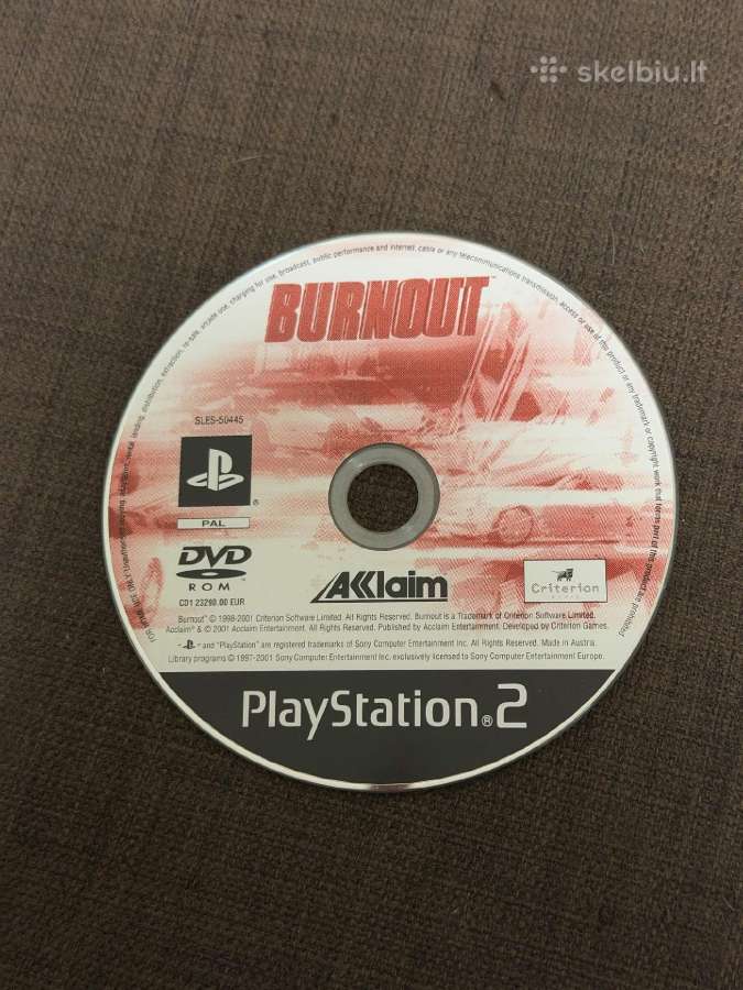 Burnout ps2 - nuotraukos Nr. 5
