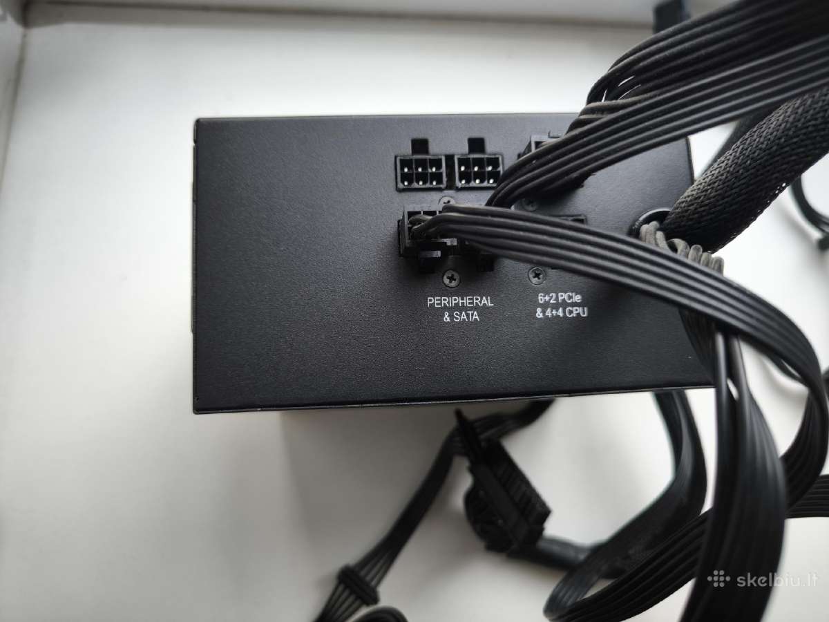 Maitinimo blokas Corsair Tx850m 850w Gold - nuotraukos Nr. 2