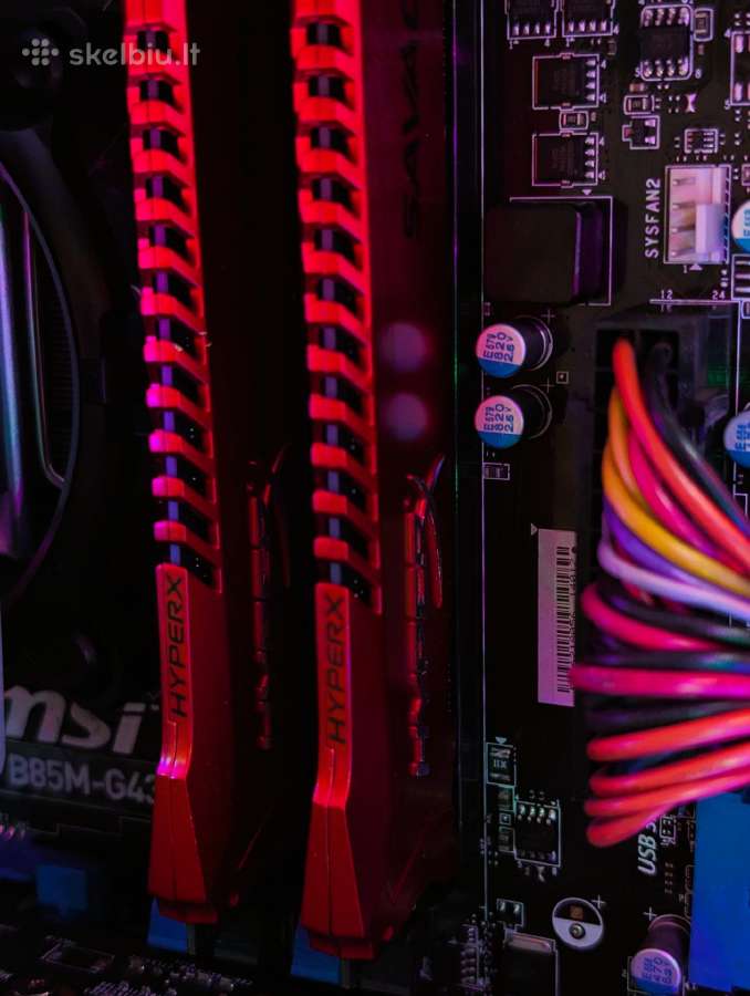 Žaidimų kompiuteris i7 16gb SSD +HDD Gtx 1060 6gb - nuotraukos Nr. 10