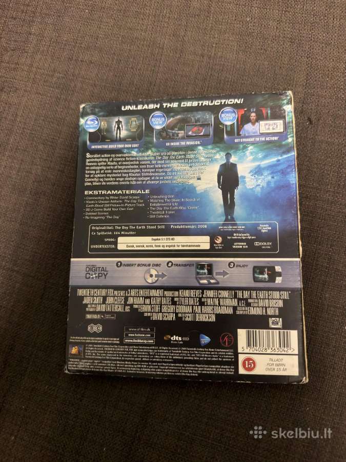 The Day the Earth Stood Blu-ray - nuotraukos Nr. 2