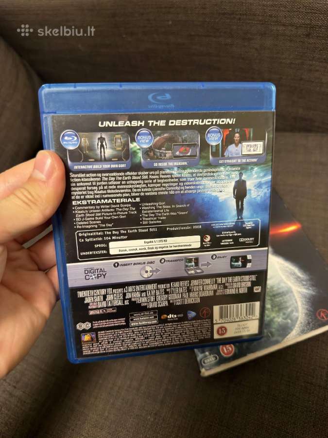 The Day the Earth Stood Blu-ray - nuotraukos Nr. 5