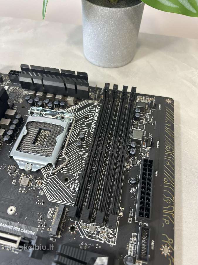 Pagrindinė Plokštė Msi Z170a Gaming pro carbon - nuotraukos Nr. 4