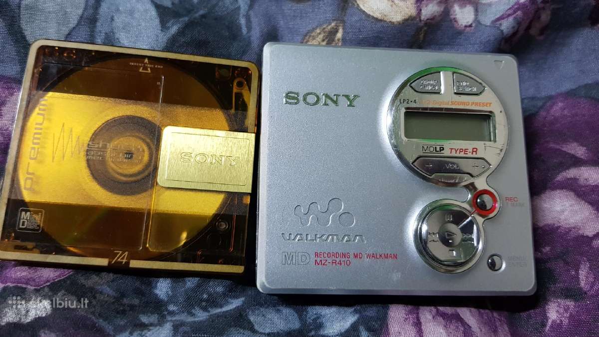 Sony minidisc player - nuotraukos Nr. 2