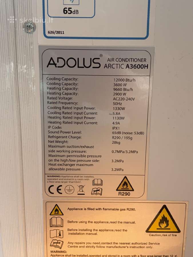 Adolus Arctic A3600h - nuotraukos Nr. 4
