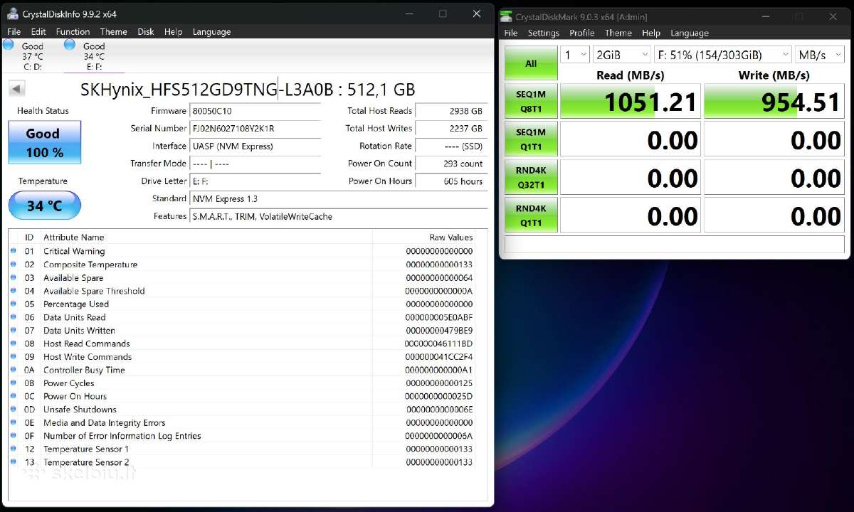 Išoriniai Usb 3.0 SSD Diskai 1tb 512gb - nuotraukos Nr. 8