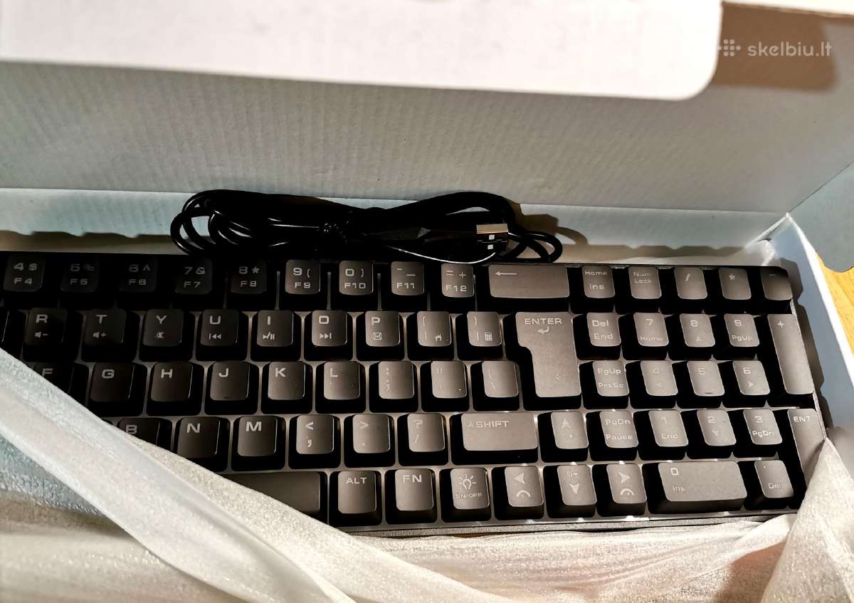 Klaviatūra Rgb - nuotraukos Nr. 3