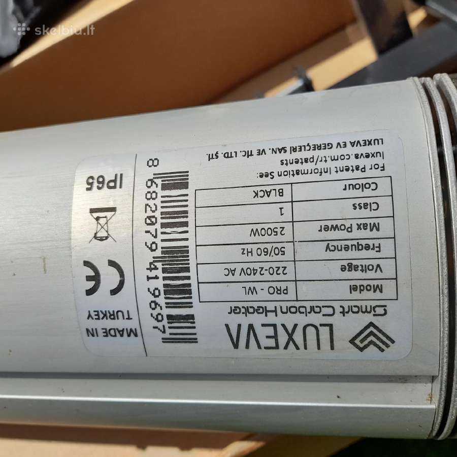 Infraraudonųjų spindulių šildytuvas 1-2,5 kw - nuotraukos Nr. 9