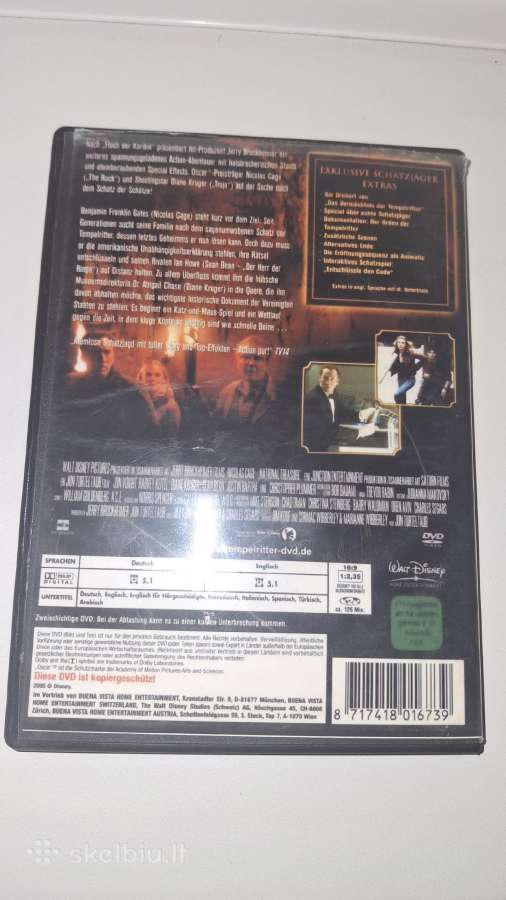 Dvd National Treasure - nuotraukos Nr. 2