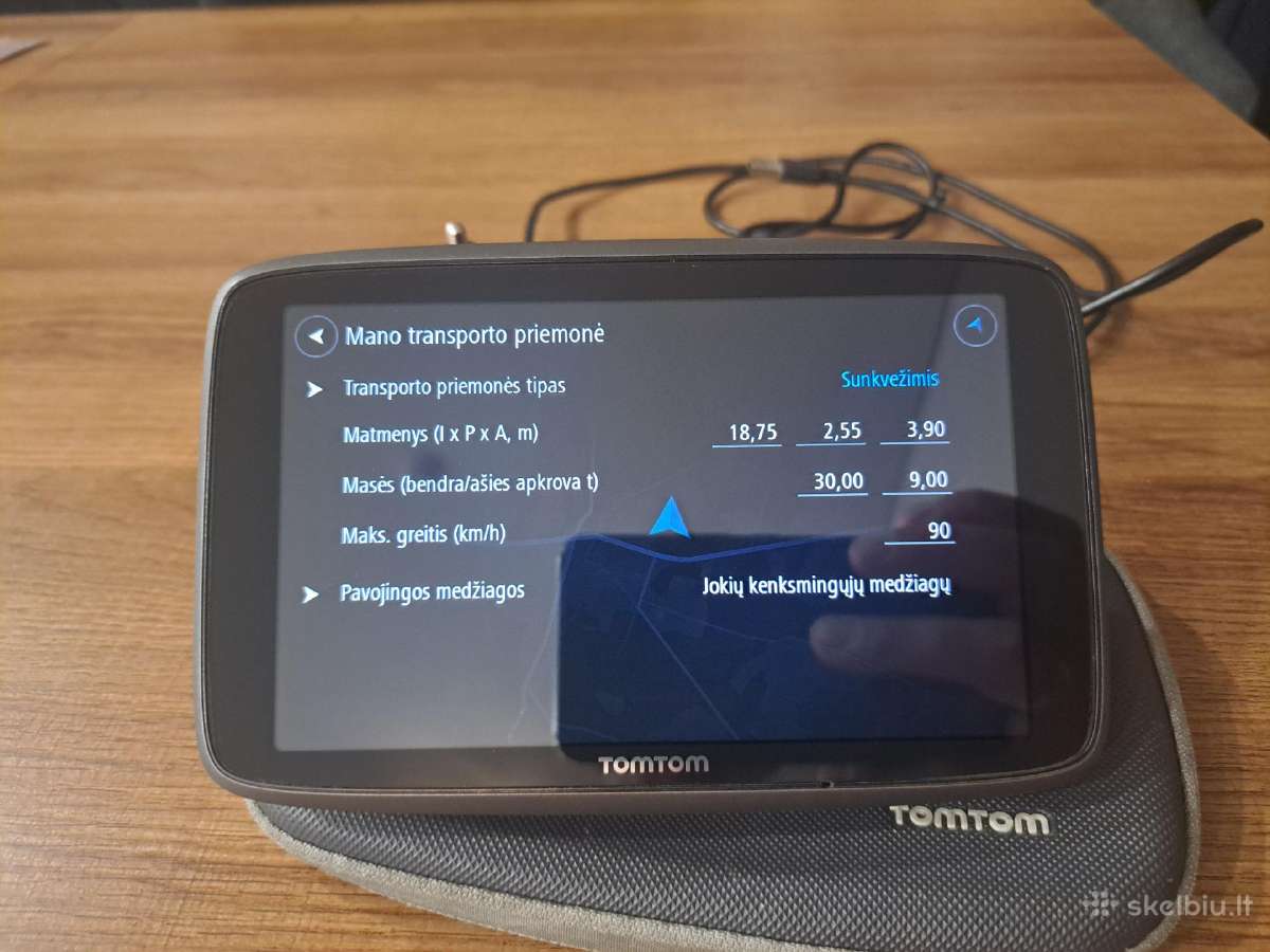 Tomtom Go Pro 6200. - nuotraukos Nr. 3
