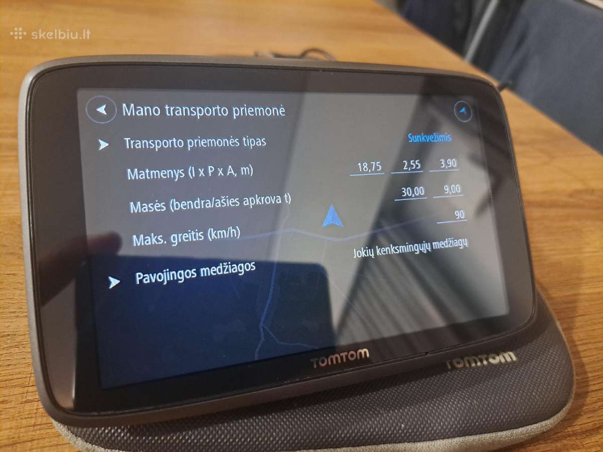 Tomtom Go Pro 6200. - nuotraukos Nr. 5