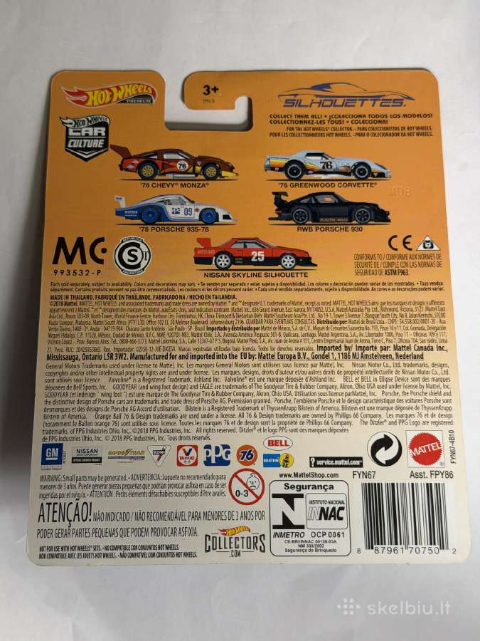 Hot Wheels Premium 935-78 - nuotraukos Nr. 6